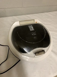 George Foreman Lean Mean fettreduzierende Grillmaschine mit Brötchenwärmer (GR10ABW) - Bild 1 von 3