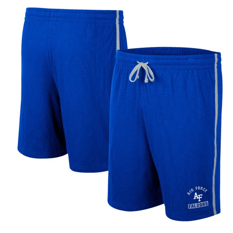Men's Colosseum Royal Air Force Falcons Thunder Slub Shorts Cover