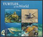 Aitutaki (2020) Schildkröten der Welt II, großer Stempel - BK/4, oben