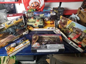 Jurassic World Toys X5 NEU Dominion Camp Cretacious LEGACY SAMMLUNG, JEEP SCHÖN - Bild 1 von 7