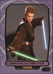 2012 Star Wars Galactic Files #34 Anakin Skywalker - NM-MT