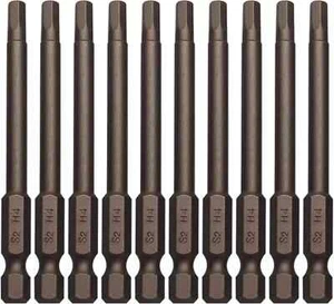 10 piezas brocas de llave Allen de cabeza hexagonal H4 (4 mm) S2 hexagonal magnética de acero hexagonal - Imagen 1 de 5