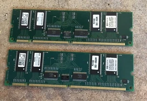 Lot Of HP Server RAM, PC100 Registered, 2x 64MB, 128MB Total - Picture 1 of 2