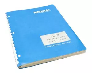 Tektronix 7L12 Spectrum Analyzer Instruction Manual - Picture 1 of 3