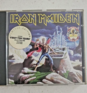 Vintage 1984 EMI Records IRON MAIDEN THE RUN TO THE HILLS Music CD Album - Picture 1 of 3