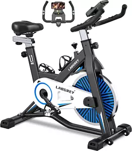 Cyclette Professionale, Bicicletta Ad Attrito Indoor Da Camera Con Schermo LCD E - Foto 1 di 12