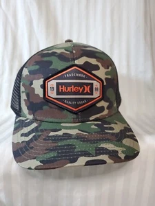 Gorra/Gorra Hurley Brighton Trucker para hombre -Camuflaje / - Snapback OSFA - Imagen 1 de 8