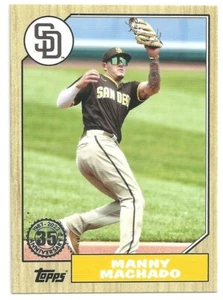  Topps Baseball 2022 - Manny Machado - 1987 35 aniversario - #55 - Padres - Imagen 1 de 1