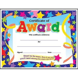 30 x Certificate of Award Reward/Award Certificates - Printer Compatible - Picture 1 of 1