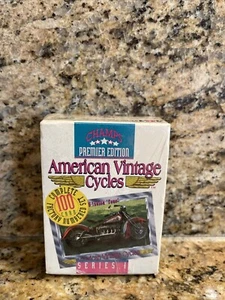 Champs Premier Edition American Vintage Cycles Tarjetas Coleccionistas Serie 1 Caja - Imagen 1 de 1