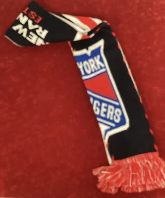 Bufanda New York Rangers MSG 60’ 2016 NHL Hockey Madison Square Garden NY Foto 1 de 4
