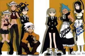 Soul Eater 8x12 Photo Signed Autograph Rial Karbowski Marchi JSA Certified COA - Picture 1 of 2