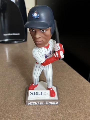 Michael Bourn Lakewood BlueClaws SGA Bobblehead Phillies - No Box Cover