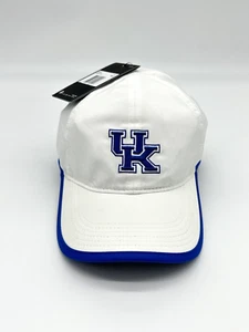 Nike Featherlight Kentucky Wildcats Hat White Blue Adjustable Strap Back - Picture 1 of 8