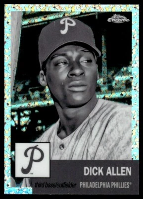 2022 TOPPS CHROME PLATINUM BLACK AND WHITE Dick Allen Philadelphia Phillies #283 - Image 1 of 2
