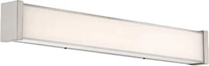 WAC Lighting SVELTE WS-7322-CH, LED 22" Bath, Vanity & Wall Light, Frosted Glass - Picture 1 of 8