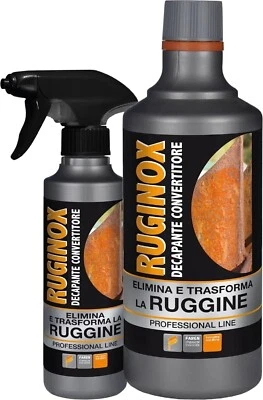 Convertitore Antiruggine Faren RUGINOX 750 ml Decapante spray omaggio