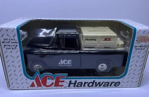 ERTL 1955 CHEVY Die-Cast Cameo Pickup Truck Locking Coin Bank ACE HARDWARE NIB - Picture 1 of 5