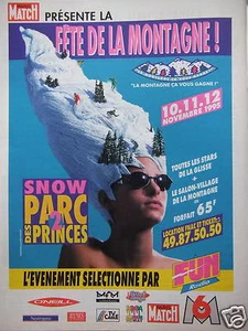 WERBUNG 1995 DAS EVENT FUN RADIO BERGFEST SNOW PARK DER PRINZEN - Bild 1 von 1