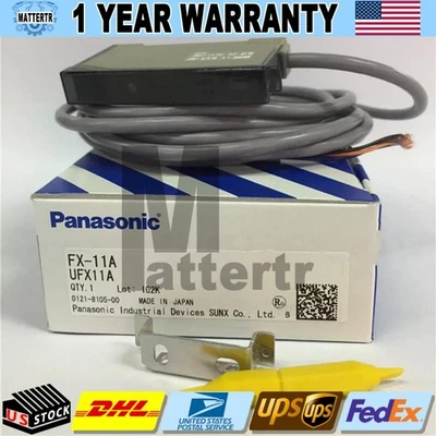 NEW PANASONIC SUNX FX-11A Fiber Optic Sensor - Image 1 of 4