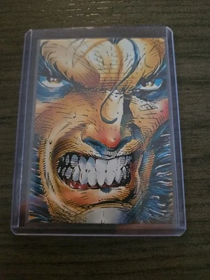 Tarjeta coleccionable promocional 1992 Marvel Comic Images Wolverine From Then 'Til Now II SIN Foto 1 de 2