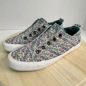 Skechers Damen Sneaker Bobs B Free Mahalo Mutt 113628 Blau Lifestyle Schuhe 10 - Bild 1 von 18