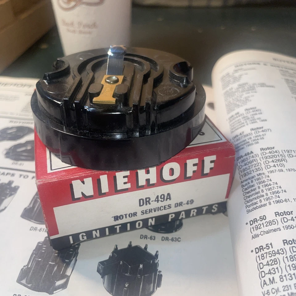 Rotor Niehoff DR-49A para Cadillac Studebaker Checker GM años 50’s-70’s   Foto 1 de 4