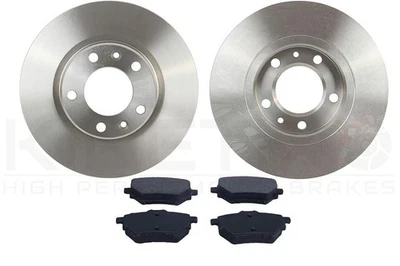 PARA CITROEN BERLINGO C4 PICASSO DS4 DISCOS Y PASTILLAS FRENO TRASERO 268mm (DISCOS SÓLIDOS) - Imagen 1 de 4