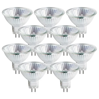 10 x Halogen Reflektor MR16 20Watt GU5,3 12V longlife 4000h warmweiß dimmbar 36° - Bild 1 von 2