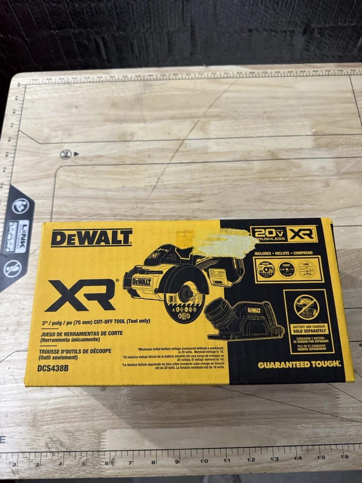 DeWalt 20V MAX XR Li-Ion Cordless 3" Cut-Off Tool - (Tool Only) DCS438 - Image 1 of 4