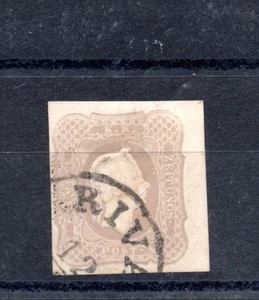 Austria 1861 old def.(paper)stamp (Michel 23) Frans Joseph nice used Riva - Picture 1 of 2