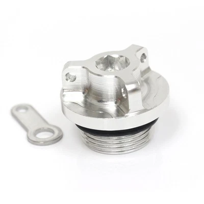 Silver CNC Oil Filler Cap Replacement For Triumph Daytona 675 / R 06-16 15 14 13 - Image 1 of 4