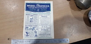 THE MODEL ENGINEER AND LIGHT MACHINERY REVIEW MAGAZINE AUGUST 26TH 1926 - Picture 1 of 15