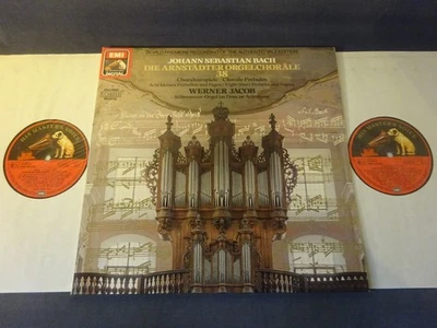 BACH - 38 CHORAL PRELUDES etc 2LP GF, Werner Jacob, EMI EX 27 0331 3 - Image 1 of 4