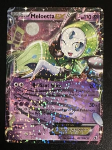 Meloetta EX RC11/RC25 Pokemon Legendary Treasures Radiant Collection Damaged - Picture 1 of 4