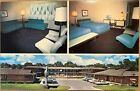 Dodge City Kansas Silver Spur Lodge Motel Multi View Vintage Postcard c1950