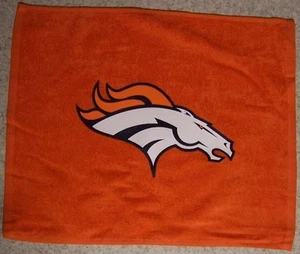 NFL Rally Fan Towel Denver Broncos NEW Golf Crying Hand 100% Cotton - Picture 1 of 1