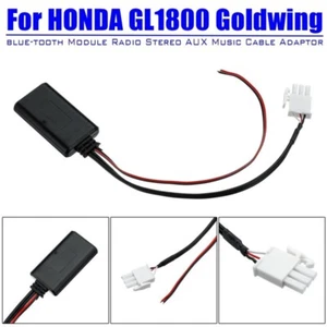 Moduł Bluetooth Radio Stereo AUX Kabel muzyczny Zamiennik do Honda-GL1800 Goldwing - Zdjęcie 1 z 6