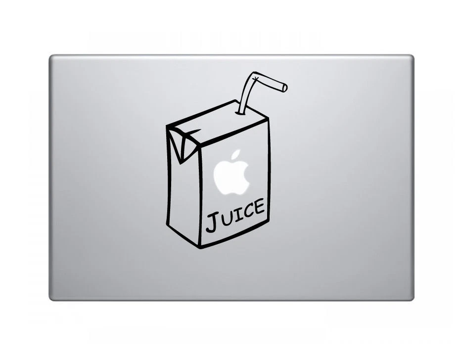 Recubrimiento de calcomanías de vinilo Juice Box para Apple MacBook Pro Air Mac 13" pulgadas personalizado Foto 1 de 1