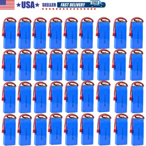 7.4V 3800mAh 2S LiPo Battery for Wltoys 144010/12428/124019/124018 1/8 RC Cars - Picture 1 of 17