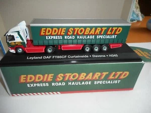Atlas Oxford 4 649 124 Leyland DAF FT85CF Curtainside Davena H345 1:76 + box - Picture 1 of 9