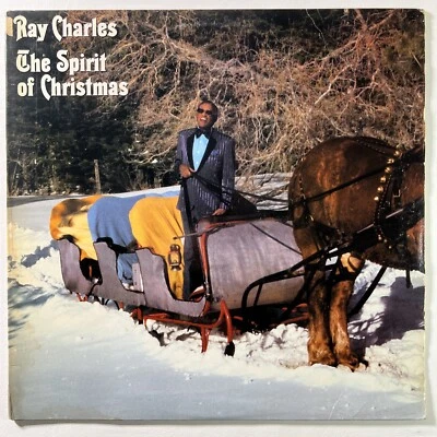 Ray Charles “The Spirit Of Christmas” LP/Columbia 40125 (VG+) Rare - Image 1 of 4