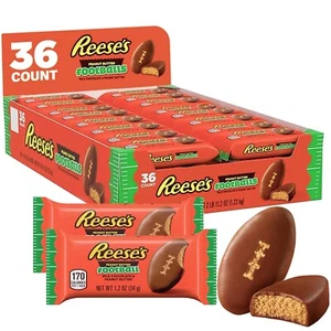Reese's Peanut Butter Footballs Candy, 1.2 oz (36 Pack) - BB 5/2025 - Picture 1 of 5