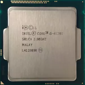 Intel Core i5-4570T LGA 1150 2.90GHz dual-core 4MB SR1CA CPU processor - Picture 1 of 1