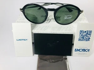 Occhiali da sole Persol 3172 S 95/31 nero rotondo nuovi con etichette - Foto 1 di 7