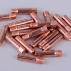 Easy to Use Copper Gas Nozzle 20pcs MB15AK MIGMAG Welding Torch Contact Tip