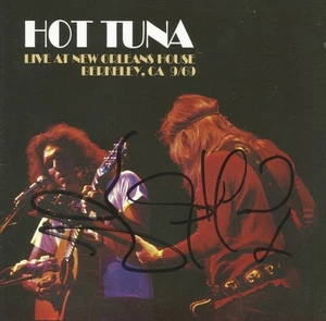 Live At New Orleans House, Berkeley, CA 9/1969 * by Hot Tuna (CD, 2012) Signed - Picture 1 of 3