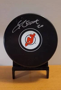 Lee Stempniak New Jersey Devils Autographed Hockey Puck Beckett Hologram - Picture 1 of 2