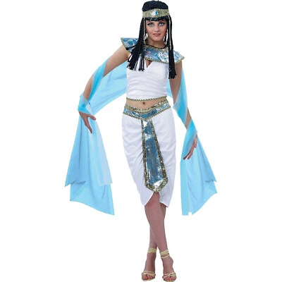 Costume Travestimento Carnevale Cleopatra Regina del Nilo Donna Taglia Unica - Immagine 1 di 4