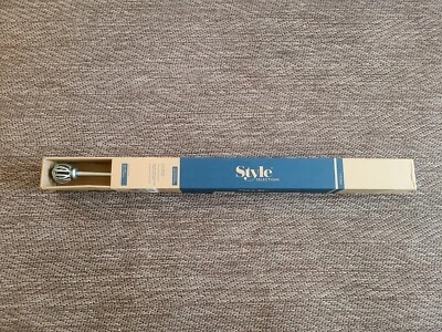 Juego de varillas para cortinas de níquel cepillado Style Selections 28”-48” 5/8” de diámetro #1177937 Foto 1 de 4